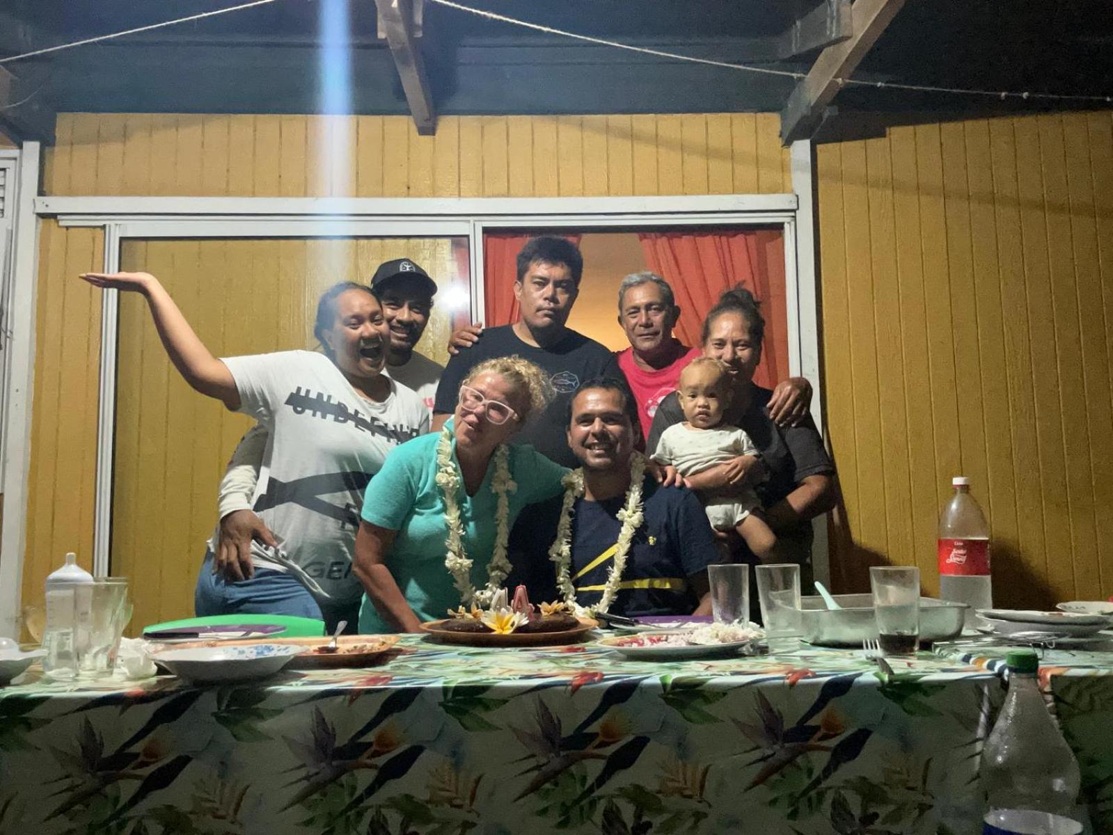 Ferienwohnung Hei Maurua Te-Fare-Arii Exterior foto