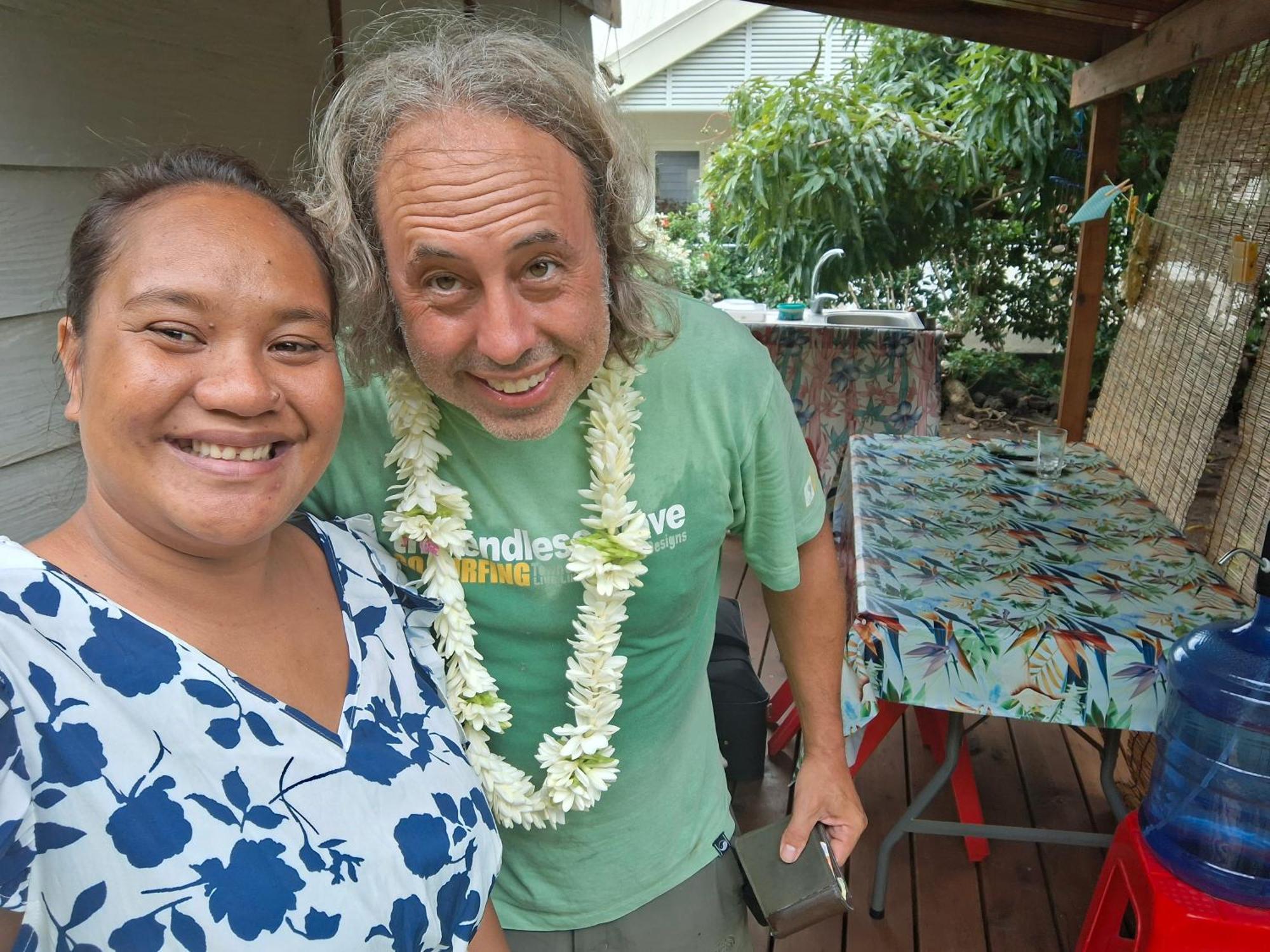 Ferienwohnung Hei Maurua Te-Fare-Arii Exterior foto